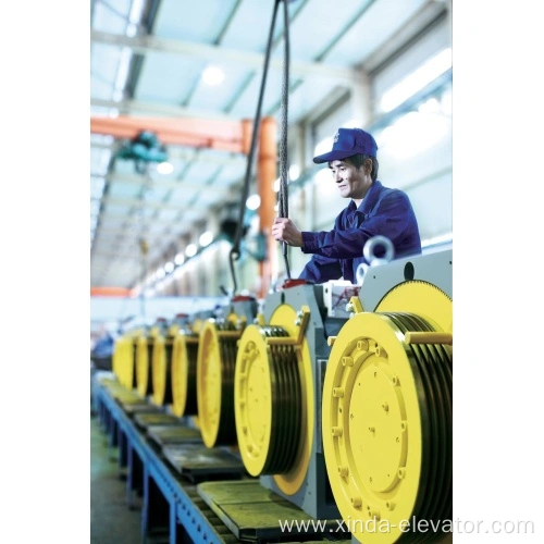 DC Elevator Parts Lift Gearless Traction Machine China
